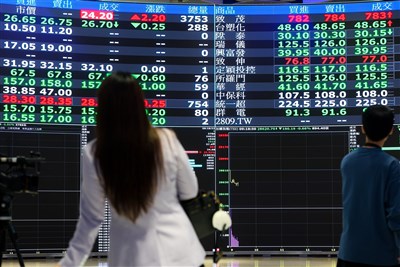 台股震盪收跌319點　35000點失而復得