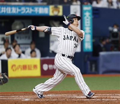 WBC強化賽　吉田正尚出戰老東家歐力士轟126公尺巨砲