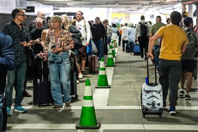 美政府局部停擺衝擊航安　亞特蘭大、休士頓等機場大排長龍