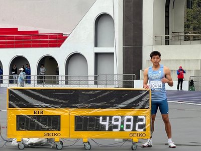 青年盃田徑賽林仲威摘金　修正跨欄技術拚亞運