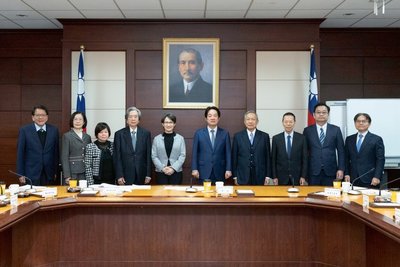 出席監委提名小組會議　總統：團結國家打造永續公義台灣