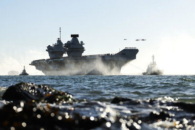 英國：無計畫向中東部署航空母艦　驅逐艦近日啟航