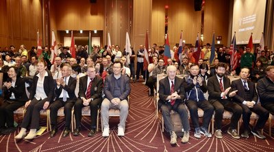 世界室內拔河錦標賽開幕　總會主席也挺台灣隊