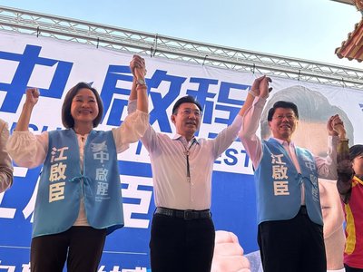 江啟臣獲謝龍介柯、志恩支持  楊瓊瓔稱市民做主