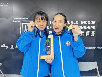 台灣女子拔河隊4連霸　18歲吳可馨冠軍戰前發抖