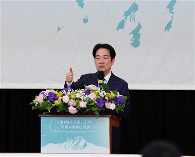 國台辦批賴總統談話　陸委會：暴露中共對民主恐懼