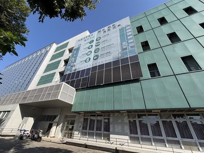 全國首座立面彩繪光電示範案　發電效益約屋頂型5成