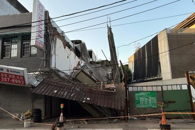 施工釀鄰宅1倒塌、1安全疑慮　桃市府勒令停工開罰