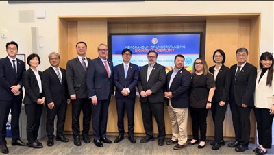 陳其邁前進亞利桑那 簽署產官學人才MOU