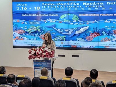 管碧玲:海廢逾7成來自中國 盼放下政治尋求解方