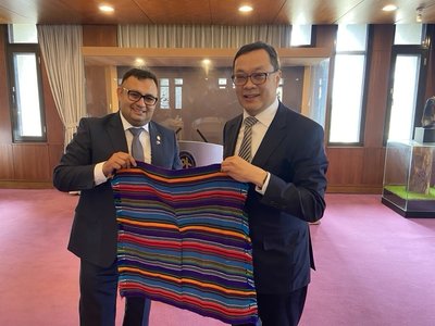 外交部歡迎瓜地馬拉官員訪台　續推電動巴士合作