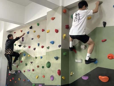 台中二中設身心充電站  運動解放學生活力