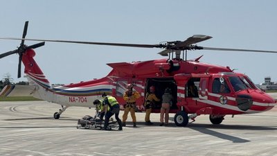 師生登山團攀登嘉明湖　女高中生不適黑鷹馳援送醫