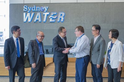 新北參訪團雪梨取經水資源　強化氣候供水韌性