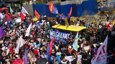 菲律賓油價飆升  運輸業連2天示威促漲車資及補助