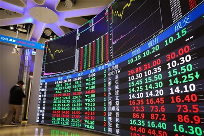 台股跌110點收32612點　記憶體與載板族群走弱