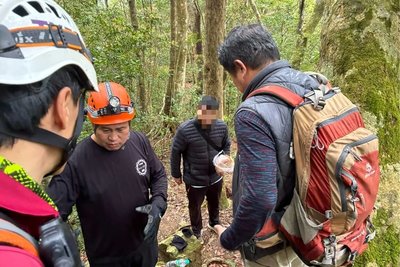韓籍客受困桃園復興山區　離線地圖定位助獲救