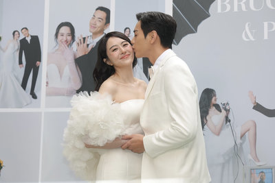 禾浩辰、吳品潔喜辦婚宴　甜喊把老婆當女孩寵