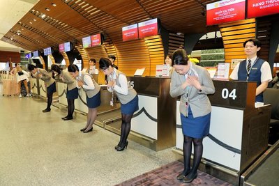 越南太陽富國航空首航桃機　搶攻台灣旅遊市場