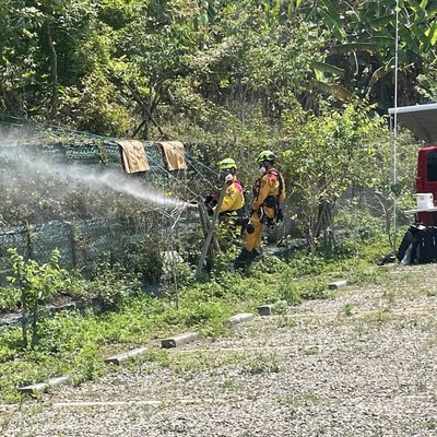 雲林消防實施森林火災搶救演練 守護山林安全