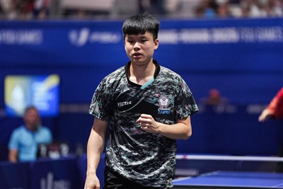 ITTF世界盃桌球賽 馮翊新男單預賽首戰0比3吞敗
