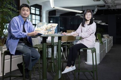 一步工作室打造最美國防課本　伴讀角色認識防災