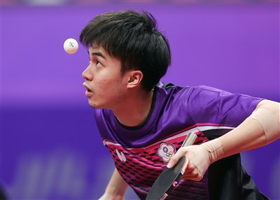 ITTF桌球世界盃　林昀儒16強首戰中國新秀溫瑞博