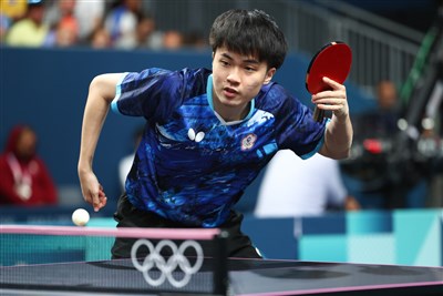 林昀儒扳倒張本智和　睽違7年闖桌球世界盃4強[影]