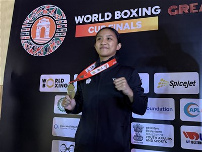 小鋼砲郭怡萱拳擊亞錦賽奪銅　教練肯定愛徒更穩