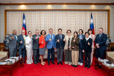 江啟臣會加拿大訪團　盼在更多國際議題持續合作