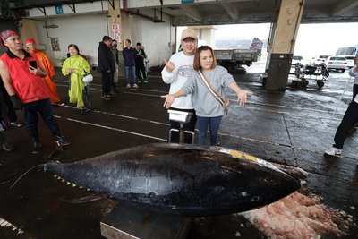 「蘇澳第一鮪」出爐　船長林宜俊連莊好心情