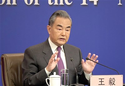 中國外交部:王毅與伊朗以色列等國通話26次