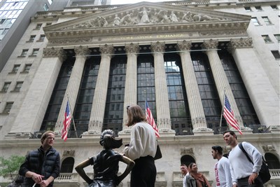 美伊達成停火 華爾街主要指數開高、盤初勁揚