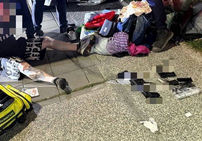 毒駕攜槍吃宵夜 2男遭嘉市警移送法辦