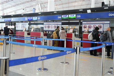 中日航班大幅縮減 3月53條航線取消全部航班