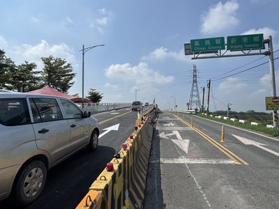 雲林崙子橋北上線通車 迎接大甲媽駕到