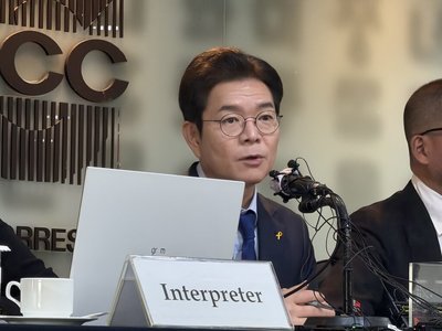 首爾市長候選人鄭愿伍見外媒  提續推北京東京合作