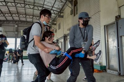 黑熊學院辦藍鵲行動演訓  籲全民拒絕躺平