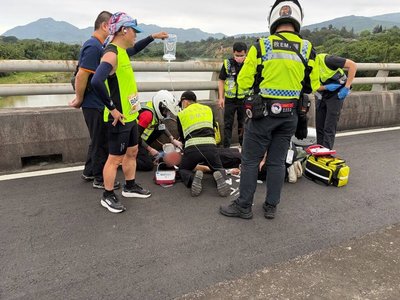 新北鐵道馬拉松 跑者疑癲癇發作吐血倒地命危