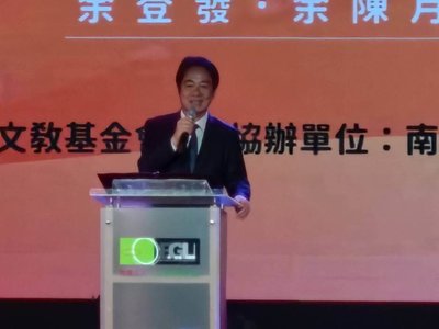 面對外來威脅　賴總統：只有強化國防力量經濟實力