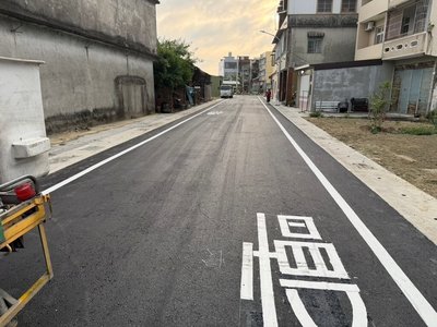 高雄梓官路57巷道路通車　改善交通路網