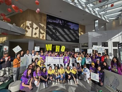 「台灣隊」參與溫哥華太陽長跑  努力跑進世衛組織