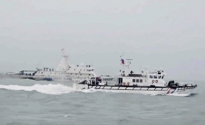 中國海警、公務船侵擾金門水域　海巡併航監控