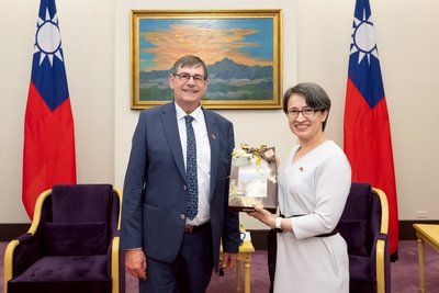 副總統：台法同為民主自由國家　盼持續深化雙邊關係