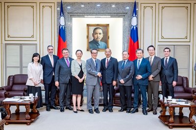 接見華府智庫　韓國瑜：將助凝聚共識推國防特別條例