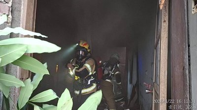 台南中西區民宅火警釀1死　身分原因待查