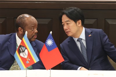 賴總統出訪受阻　史瓦帝尼：不會削弱與台外交關係