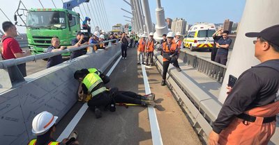 新北消防：淡江大橋救援多元路徑  確保通車安全