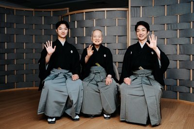 狂言國寶三代同堂　MANSAI波麗露為311大地震鎮魂