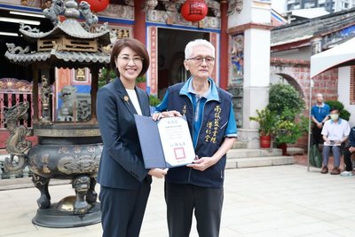 南投藍田書院助學531名弱勢生　許淑華讚許